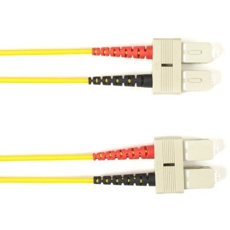 Black Box 15-M, Sc-Sc, 50-Micron, Multimode, Pvc, FOCMR50-015M-SCSC-YL